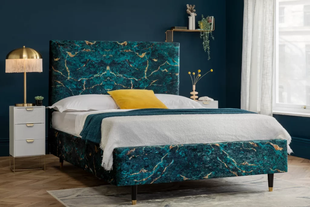 Granite Marble Emerald cavalier Bed